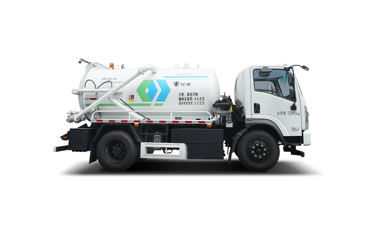 12 ton electric sewage suction truck – vacuum sludge removal suction vehicle