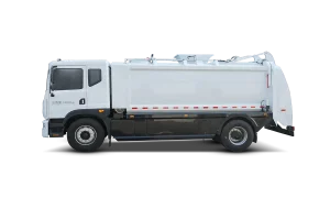 18 ton electric kitchen waste collection truck – sealed transporter for organic waste
