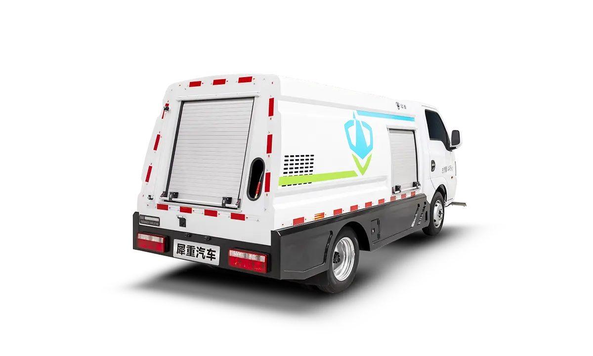 4.5 ton electric road maintenance vehicle dowway vehicle – compact for narrow streets and road