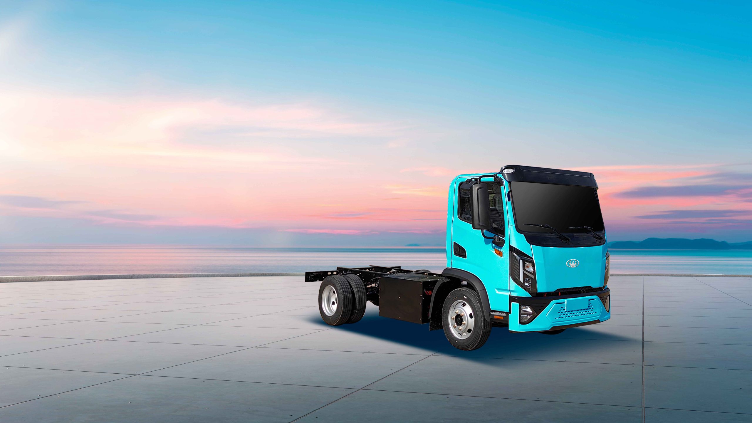 12.5 Ton Customizable Electric Special Vehicle Chassis Dowway Vehicle– Smart Sanitation EV Chassis