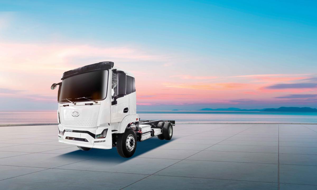 18 ton customizable electric special vehicle chassis – sanitation & utility custom chassis