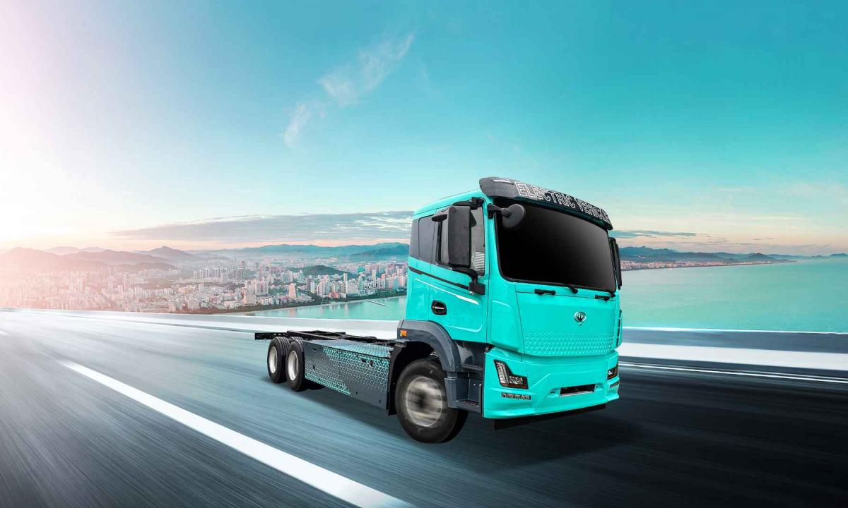 12.5 ton customizable electric special vehicle chassis – smart sanitation ev chassis