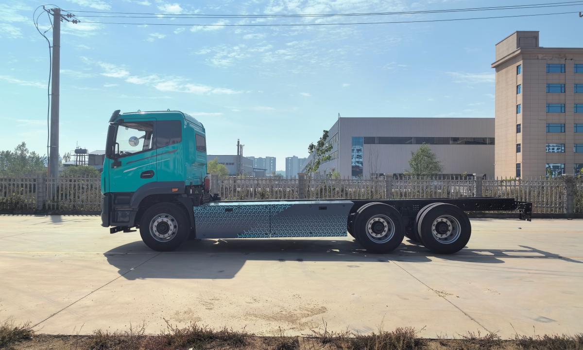 12.5 ton customizable electric special vehicle chassis – smart sanitation ev chassis