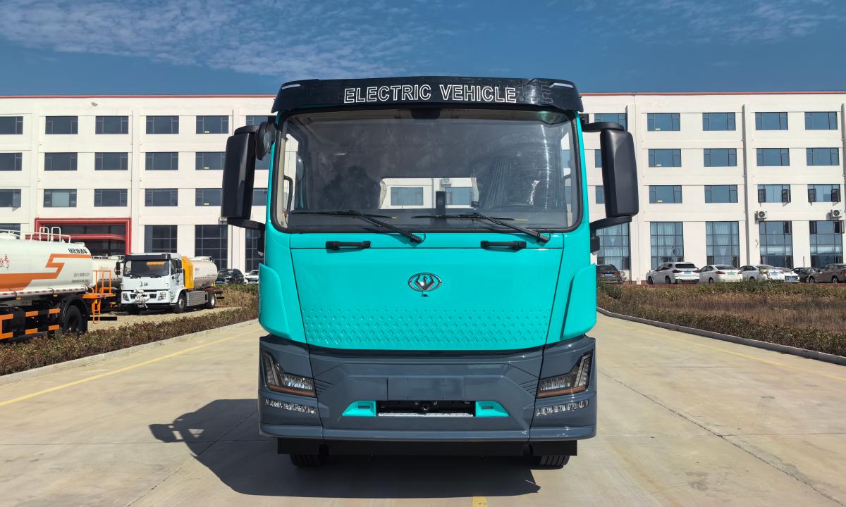 12.5 ton customizable electric special vehicle chassis – smart sanitation ev chassis