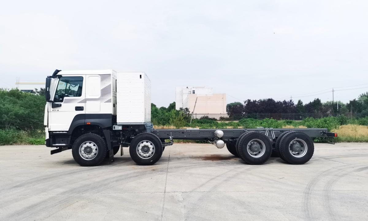 31 ton customizable electric special vehicle chassis – for hook lift & mixer trucks