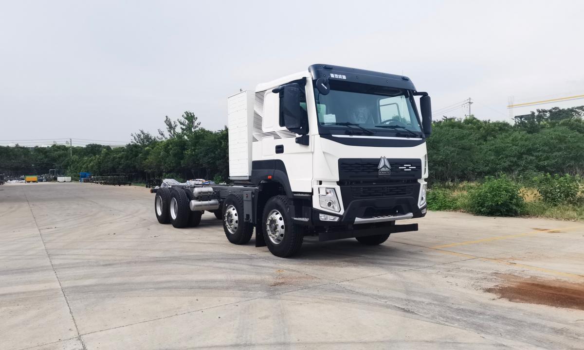 31 ton customizable electric special vehicle chassis – for hook lift & mixer trucks