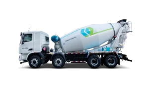 31 ton electric concrete mixer truck (charging version) – direct drive system