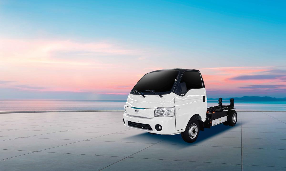 4.5 ton customizable electric special vehicle chassis – electric sanitation vehicle chassis