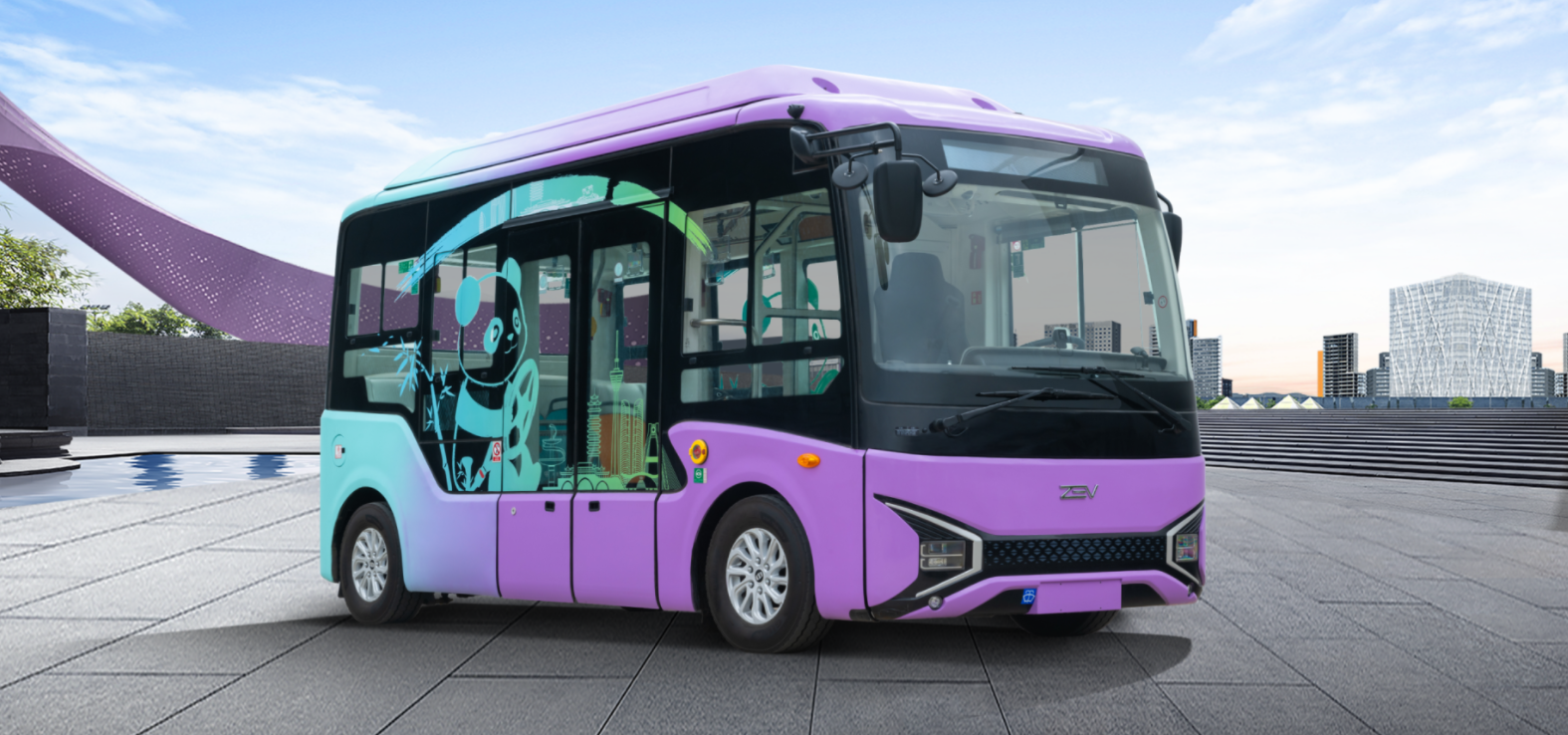 5.4m low floor electric city bus – x5 zero emission urban transit bus