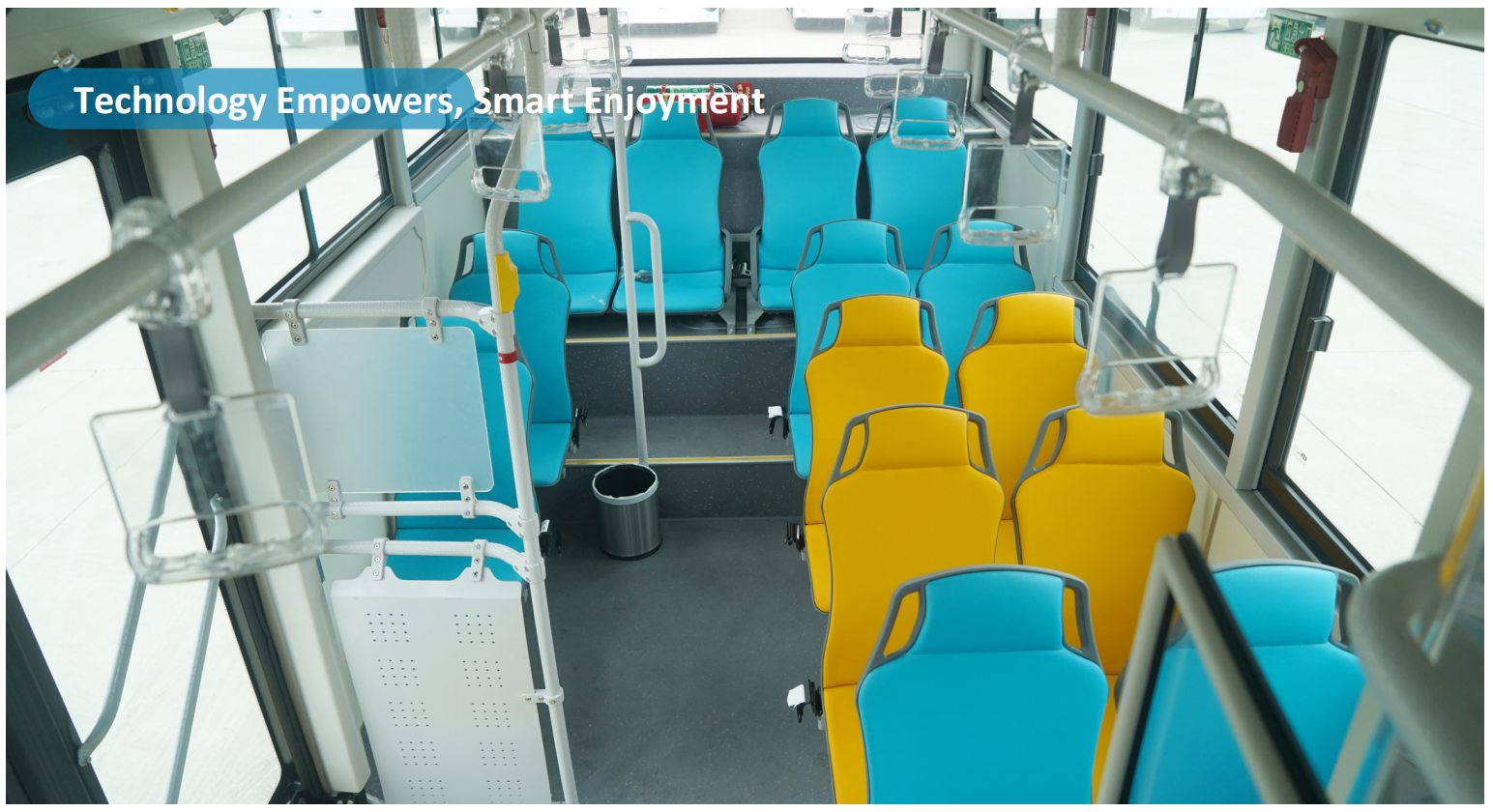 5.9m low entry floor electric city bus – x5l panda style electric urban shuttle bus