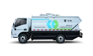 10 ton electric kitchen waste collection truck – food waste transporter communities