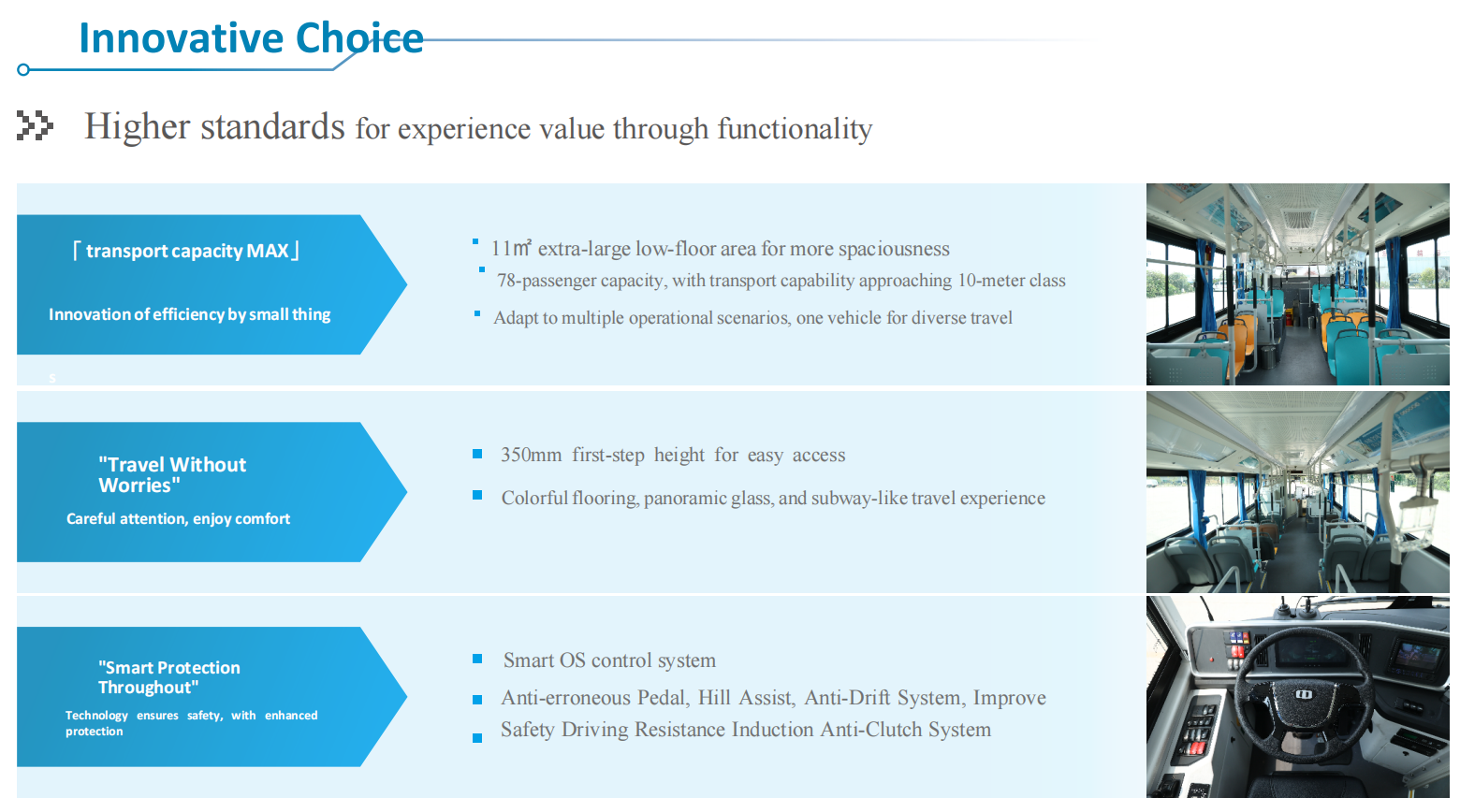 8.5m low floor electric city bus –x8 up to 231.8kwh battery city bus