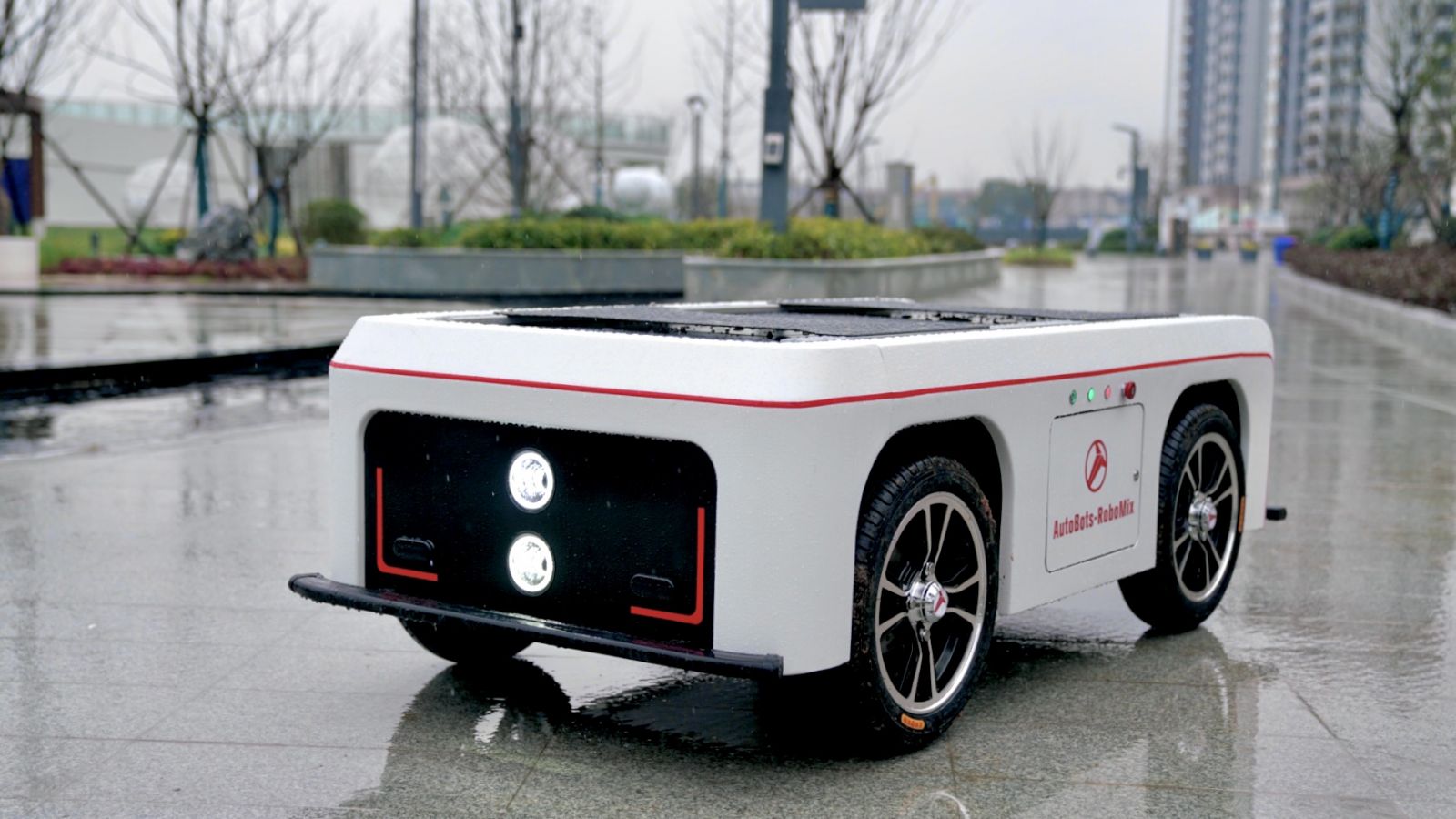 l4 autonomous logistics vehicle – integrated ehb & steer by wire delivery platform