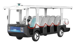 l4 autonomous sightseeing vehicle – 14 seater, lidar perception unmanned vehicle