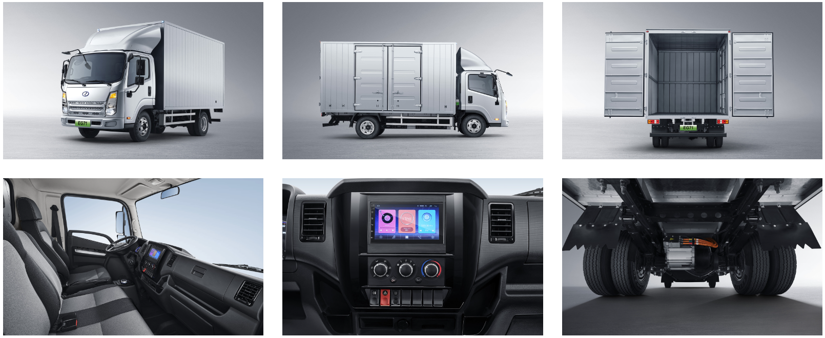 large electric cargo van eg71 with 19.1m³ load custom built ev cargo truck