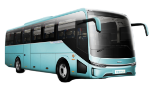 long range electric city bus – z11e 390km range, 50 passenger transit tour bus
