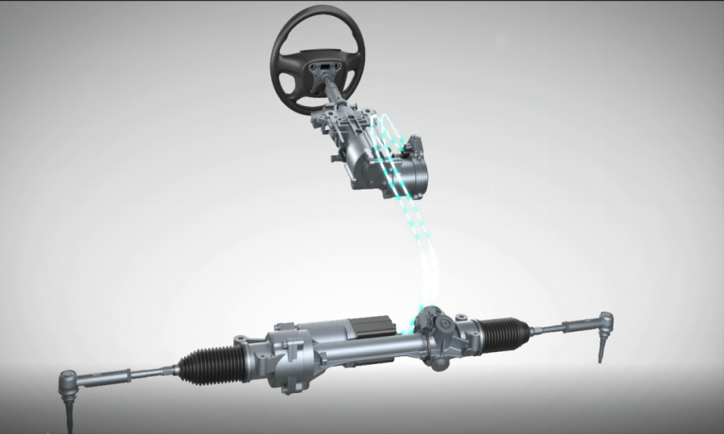 Steering by Wire & Haptic Feedback Steering Gear: Customizable Steering Feel for Intelligent Vehicles