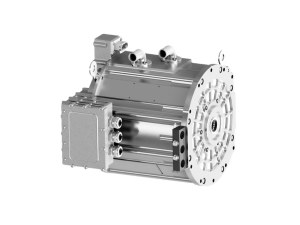 260 platform drive motor specifications: permanent magnet synchronous motor, 180kW to 220kW peak power, 450V to 750V voltage, IP67 protection, water-cooled by Dowway Vehicle
