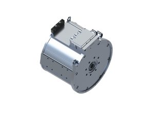 Specifications table for Dowway Vehicle's 445 platform drive motor, detailing power, torque, voltage, and protection ratings