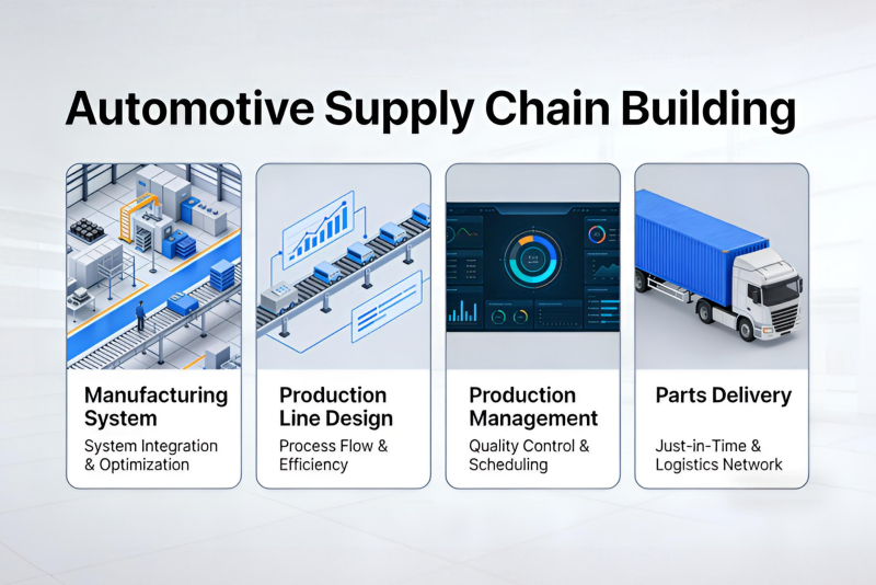 Dowway Vehicle Automotive Supply Chain Building