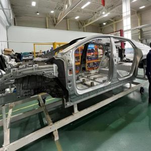 Body-In-White Assembly Dowway Vehicle