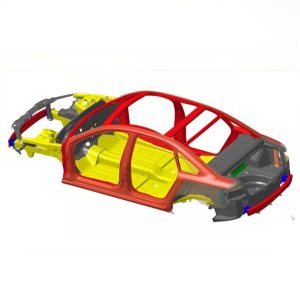 Body Structure Design Dowway Vehicle