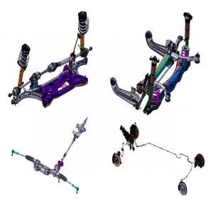 Chassis System and Parts Design Dowway Vehicle