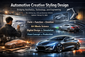 Automotive Creative Styling Design: Bridging Aesthetics, Technology, and Engineering