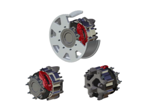 "EW-T2400-550 Distributed Drive Integrated Electric Wheel"
