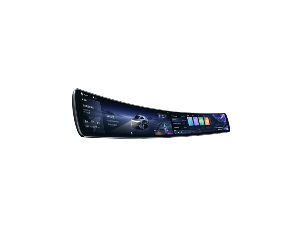 Dowway Vehicle’s LCD displays for automotive applications – instrument clusters, infotainment screens, and curved panels"