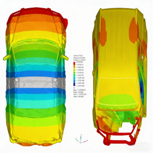 Modal and stiffness analysis Dowway Vehicle
