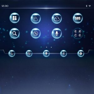 Software UI Design Dowway Vehicle