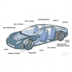 Overall Layout Dowway Vehicle