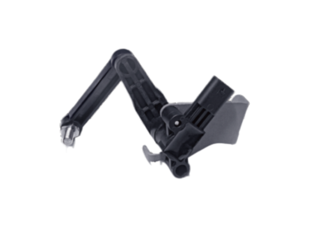 Compact body height sensor with Hall-effect technology and modular design for precise ride height measurement in active suspension systems