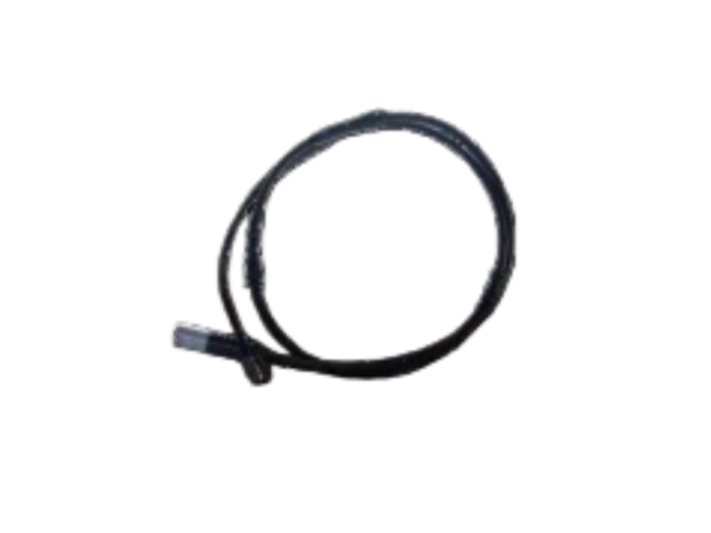 Compact brake wear sensor with resistive-mechanical design for precise detection of disc brake thickness degradation