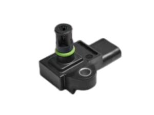 Dual-function intake manifold pressure and temperature sensor with MEMS technology, measuring 0-150 kPa and -40°C to +150°C for automotive engine management systems