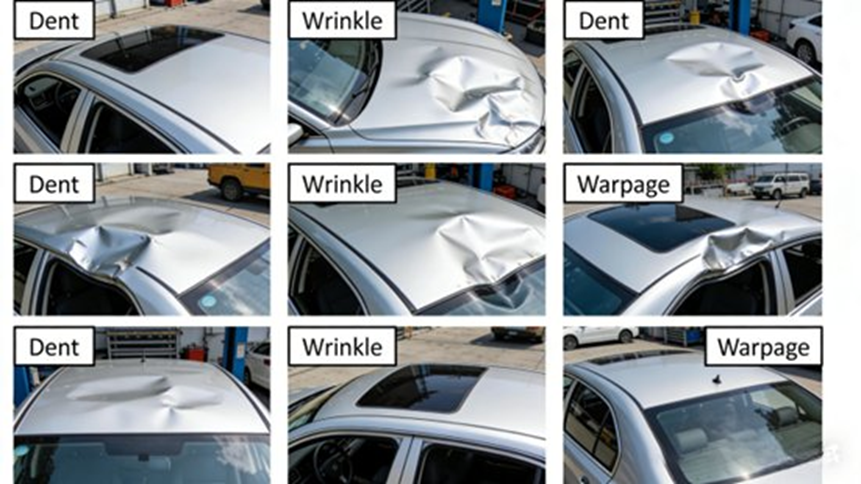 Typical Deformation Defects of Roof in Actual Production