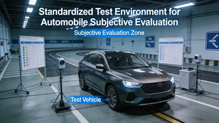 Standardized Test Environment for Automobile Subjective Evaluation