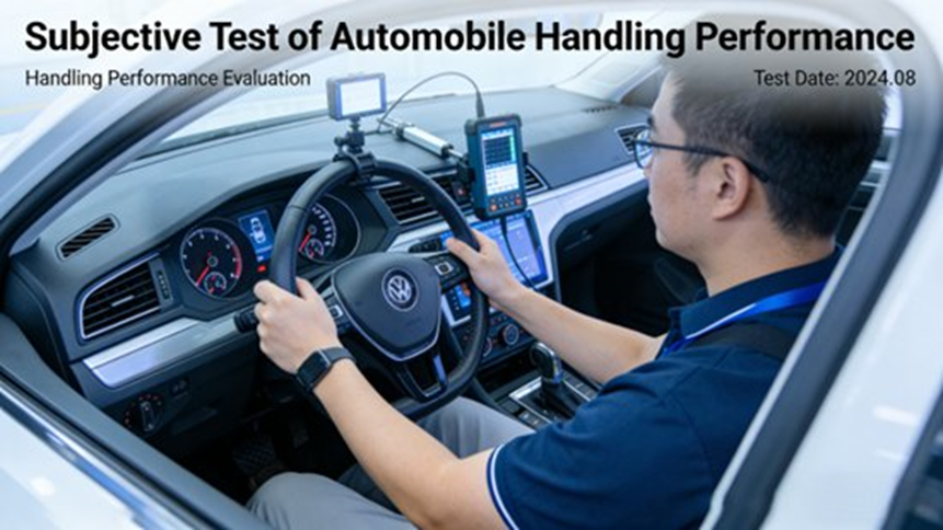 Subjective Test of Automobile Handling Performance