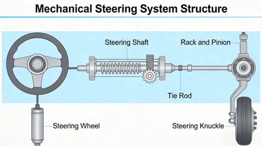 Mechanical Steering, MS