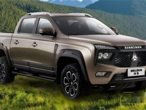Sinotruk Bolden pickup truck developed on the chassis platform engineered by Dowway